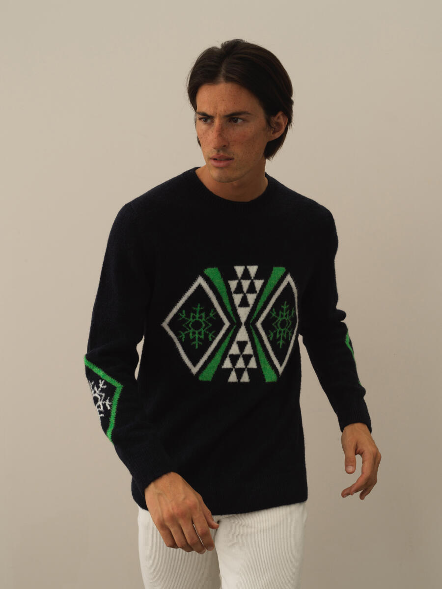 Regular Fit Patterned Sweater