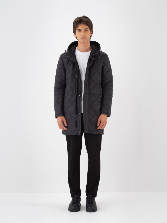 Regular Fit Puffer Jacket - Xint