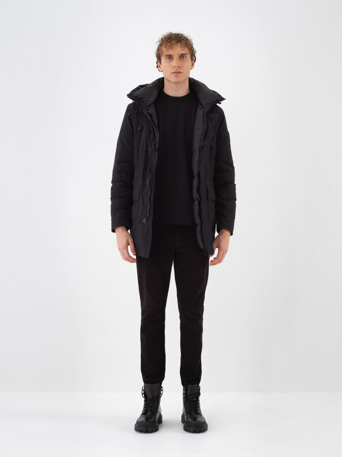 Regular Fit Puffer Jacket - Xint