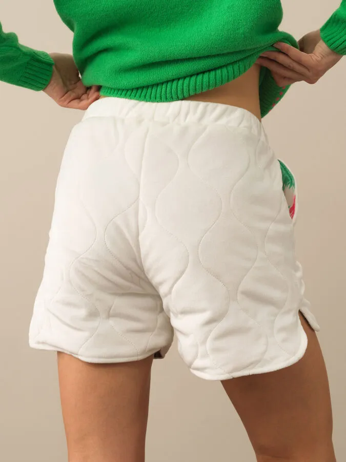 Regular Fit Quilted Shorts - Xint