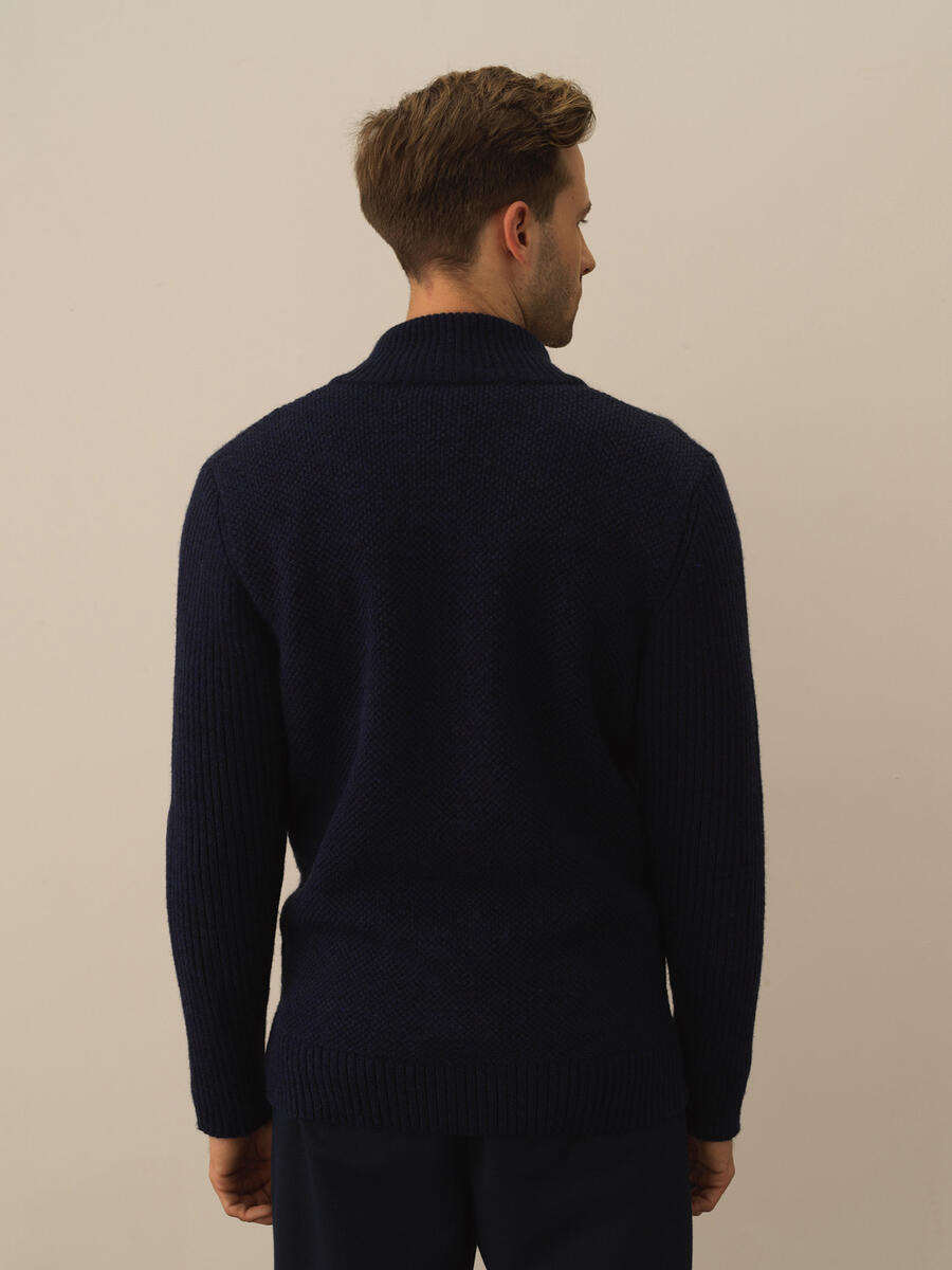 Regular Fit Wool Cardigan - 5