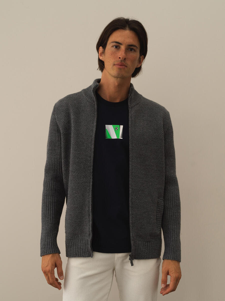 Regular Fit Wool Cardigan