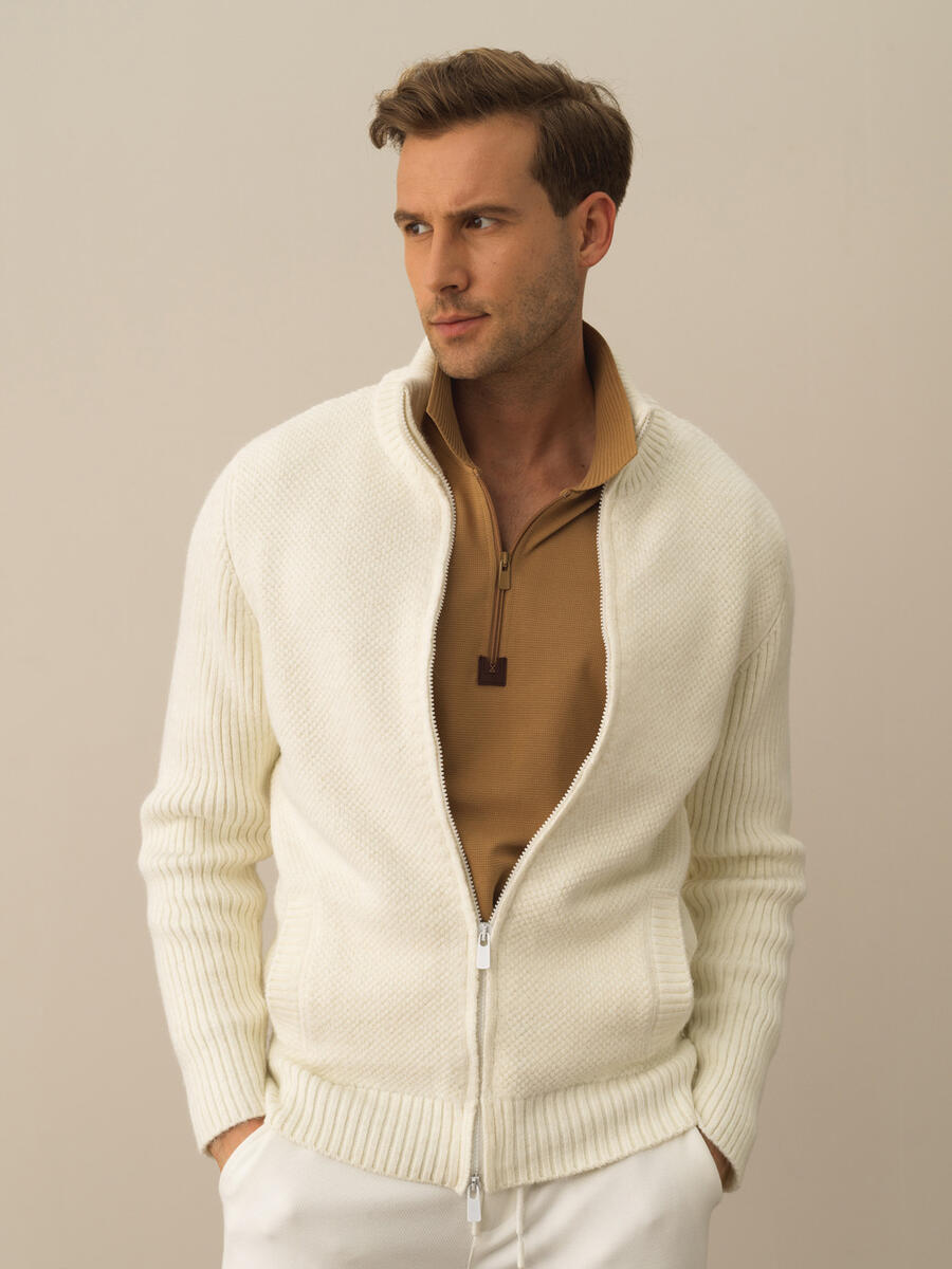 Regular Fit Wool Cardigan