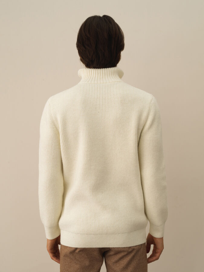 Regular Fit Wool Sweater - Xint