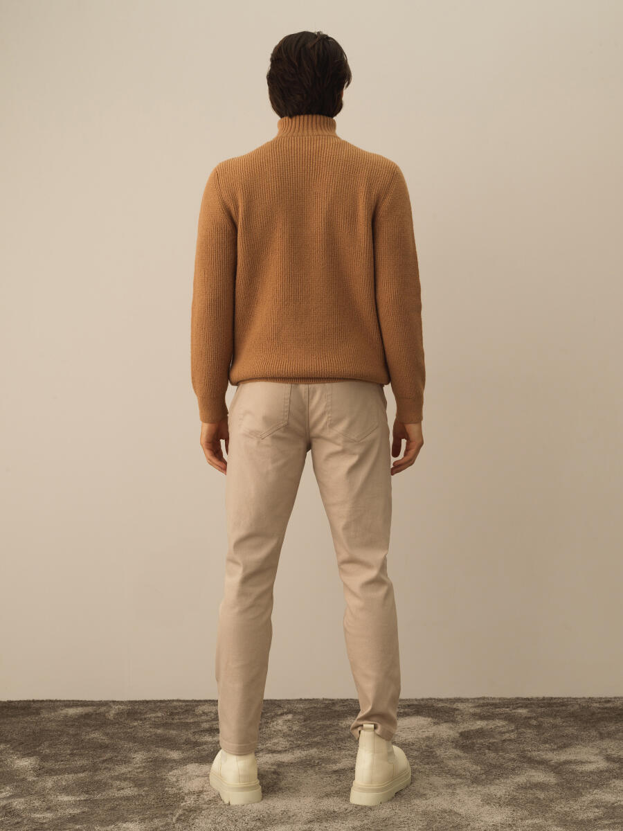 Regular Fit Wool Sweater - 4