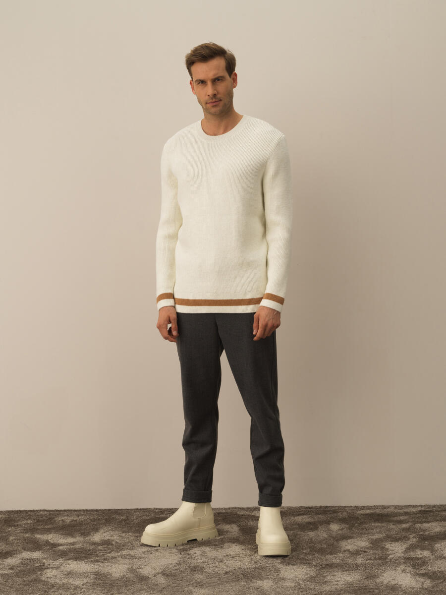 Regular Fit Wool Sweater - 2