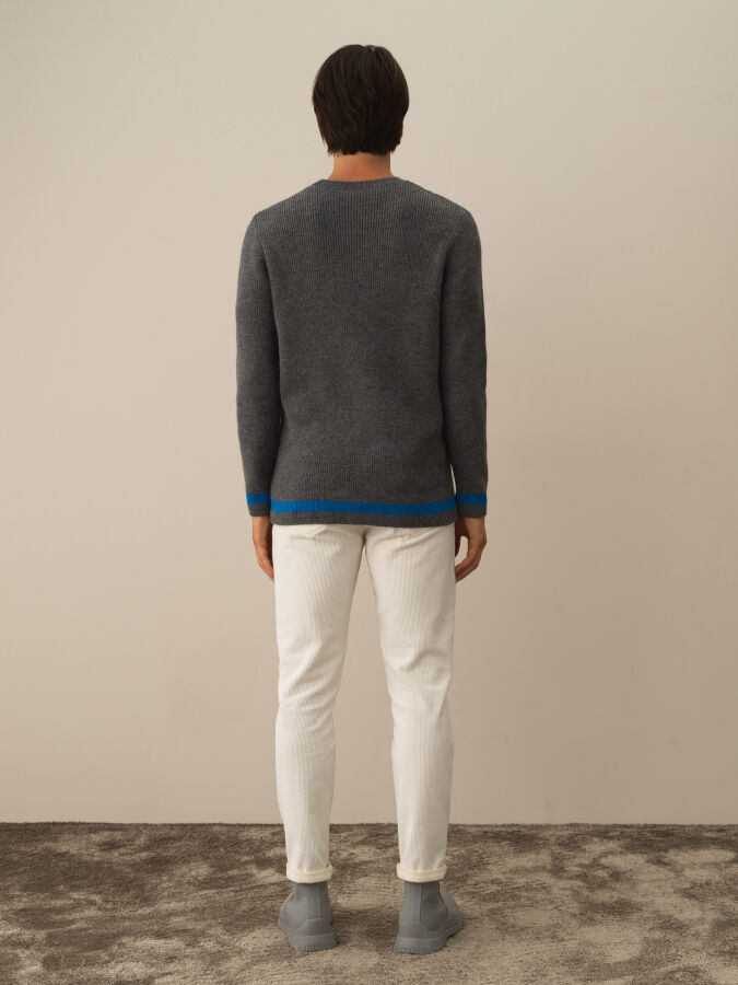 Regular Fit Wool Sweater - Xint