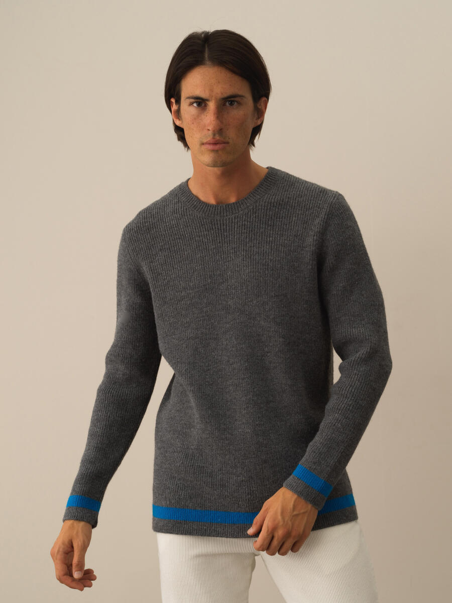Regular Fit Wool Sweater - 1