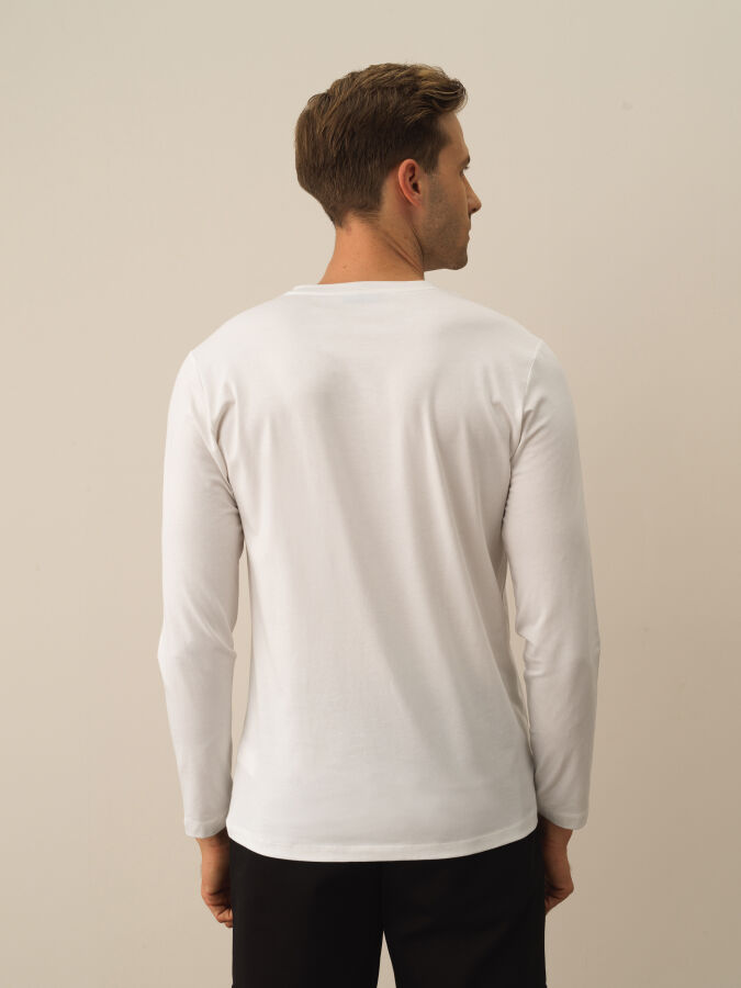 Slim Fit Modal Printed T-Shirt - Xint