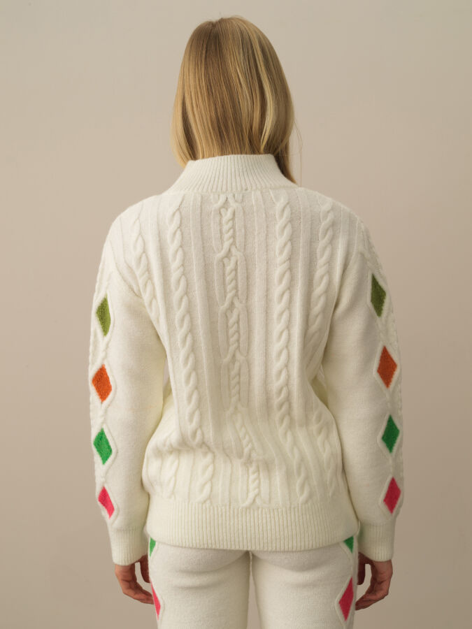 Turtleneck Oversized Sweater - Xint