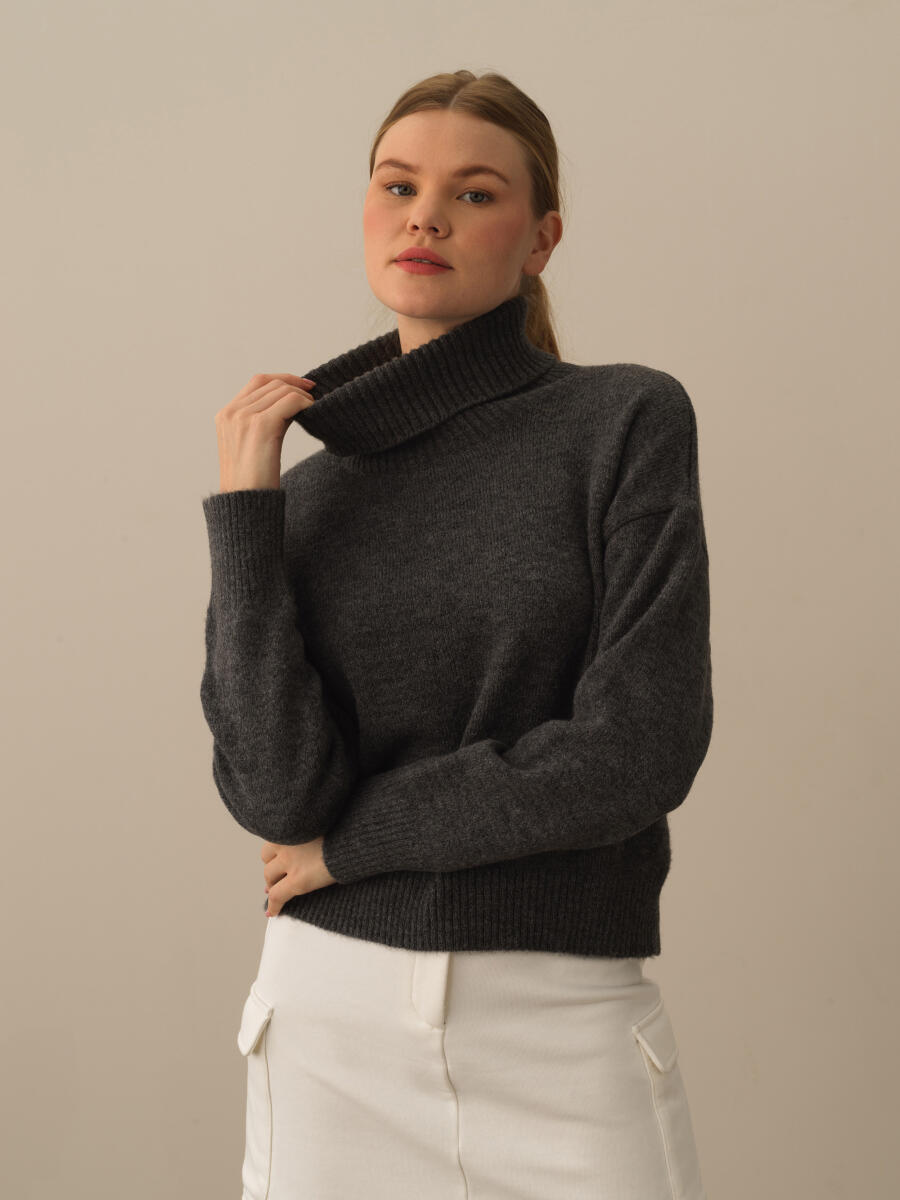 Turtleneck Oversized Sweater