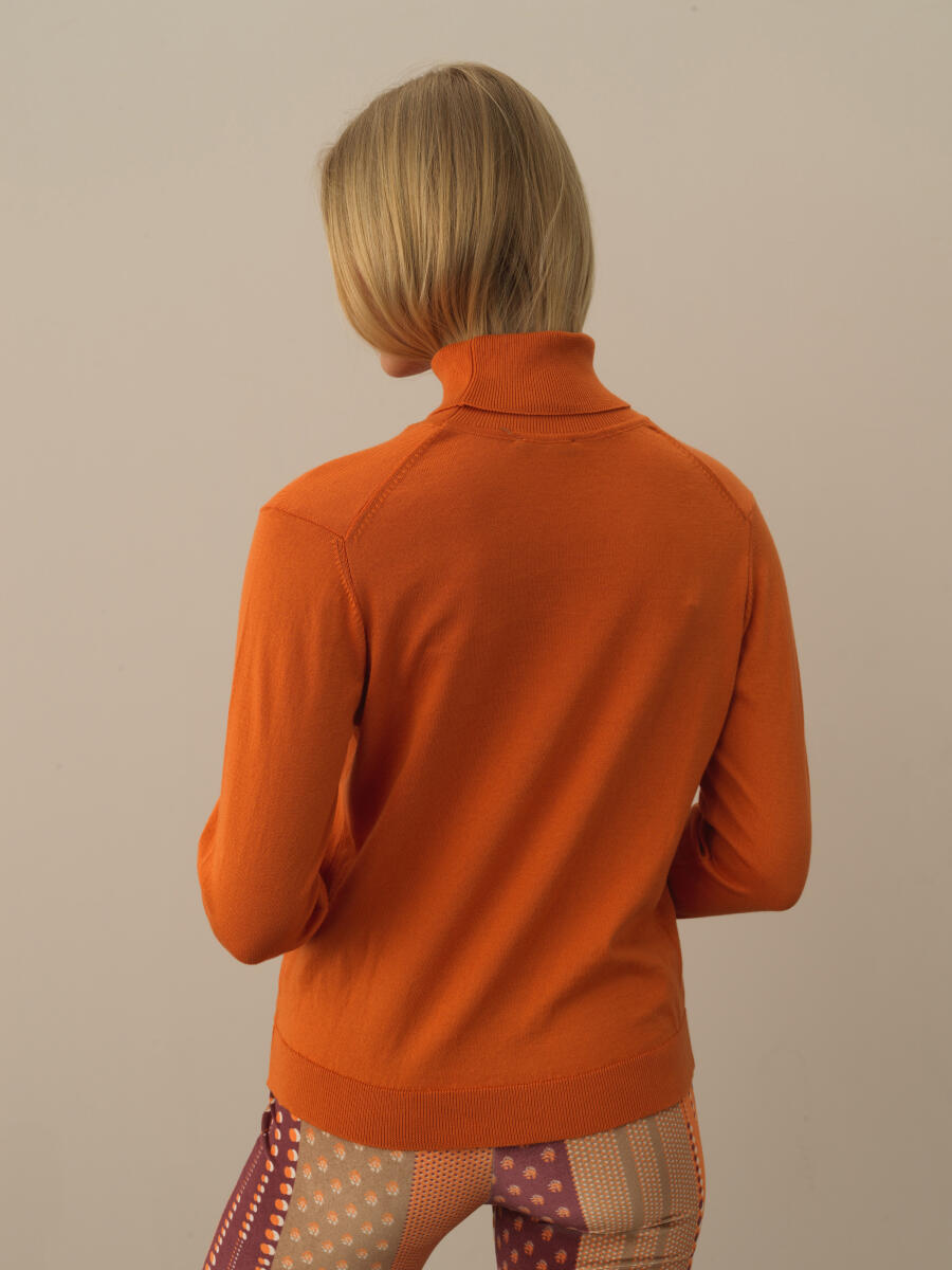 Turtleneck Regular Fit Basic Sweater - 4