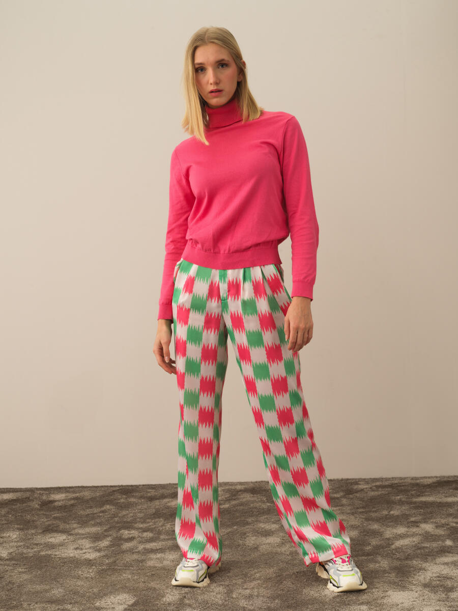 Turtleneck Regular Fit Basic Sweater - 2