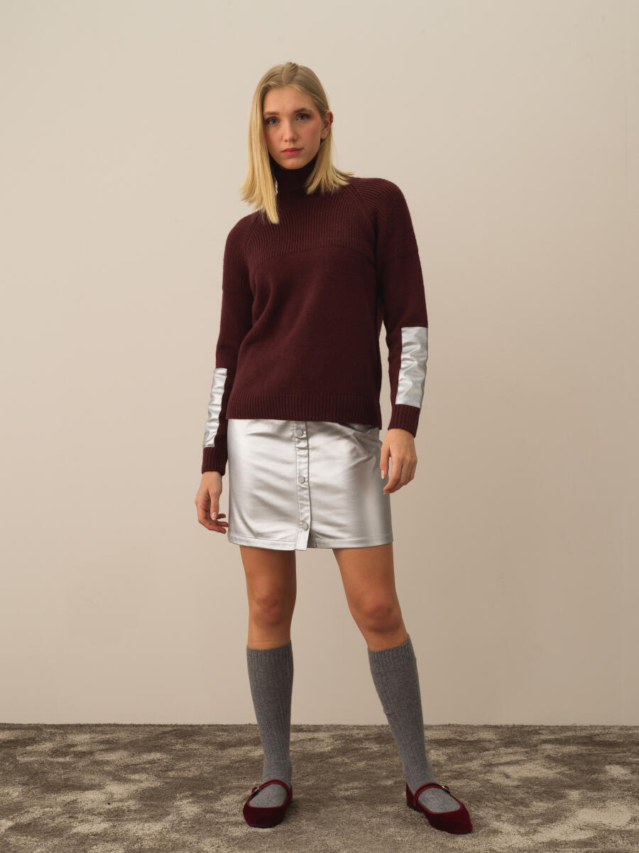 Turtleneck Regular Fit Wool Sweater - 2