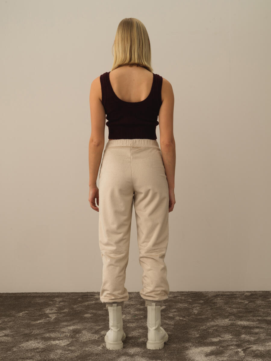 U-Neck Regular Fit Knit Tank Top - 4