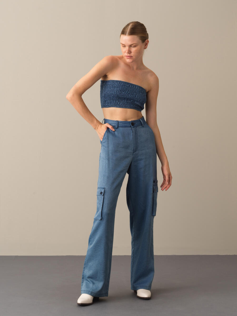 Strapless Neck Slim Fit Bustier (2)