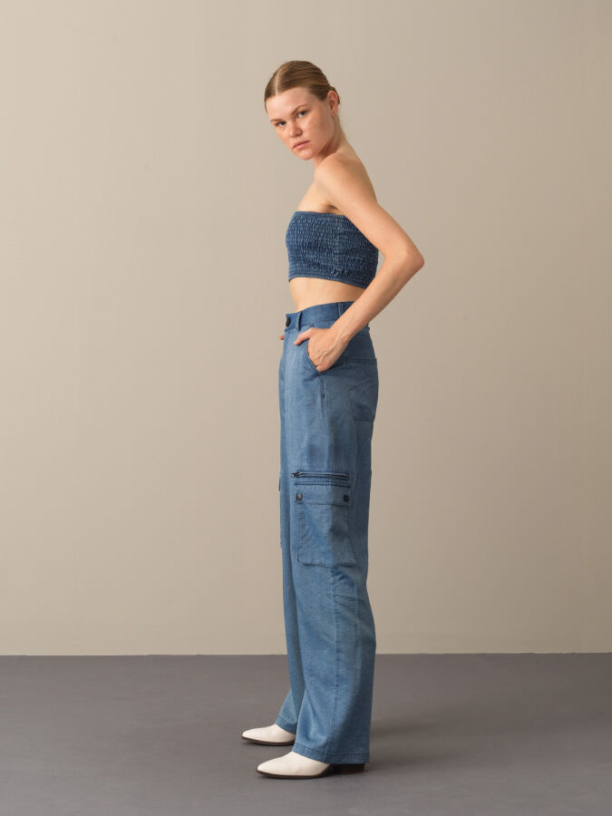 Strapless Neck Slim Fit Bustier - Xint