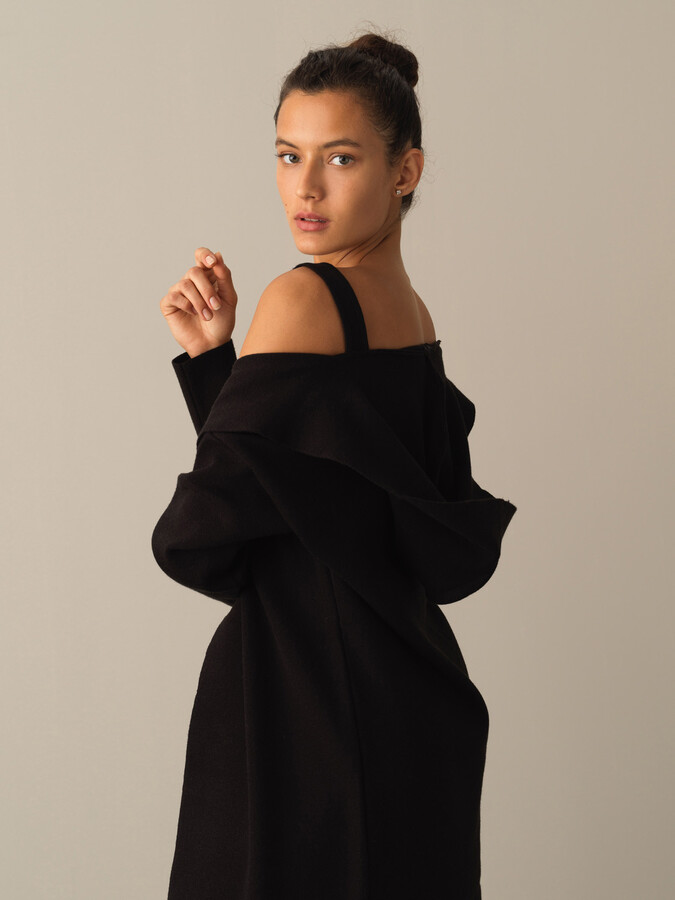 Hooded Regular Fit Long Cardigan - Xint