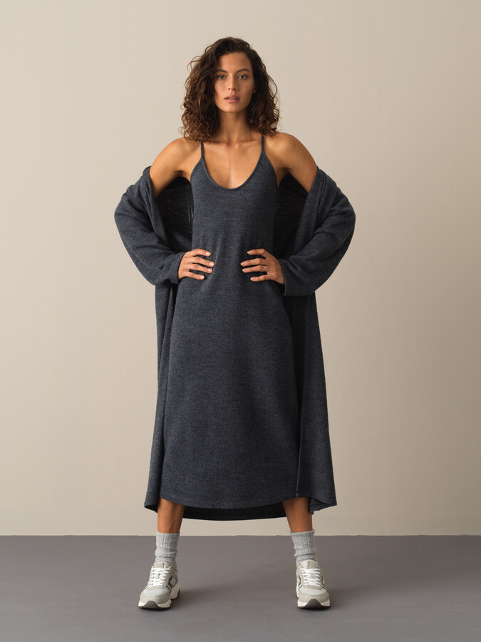 Oversized Long Cardigan - Xint