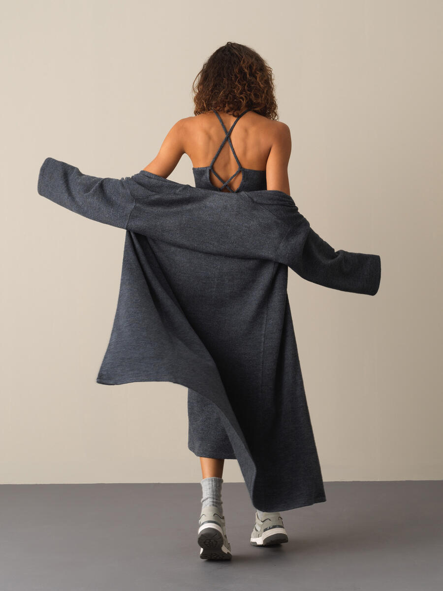 Oversized Long Cardigan - 2