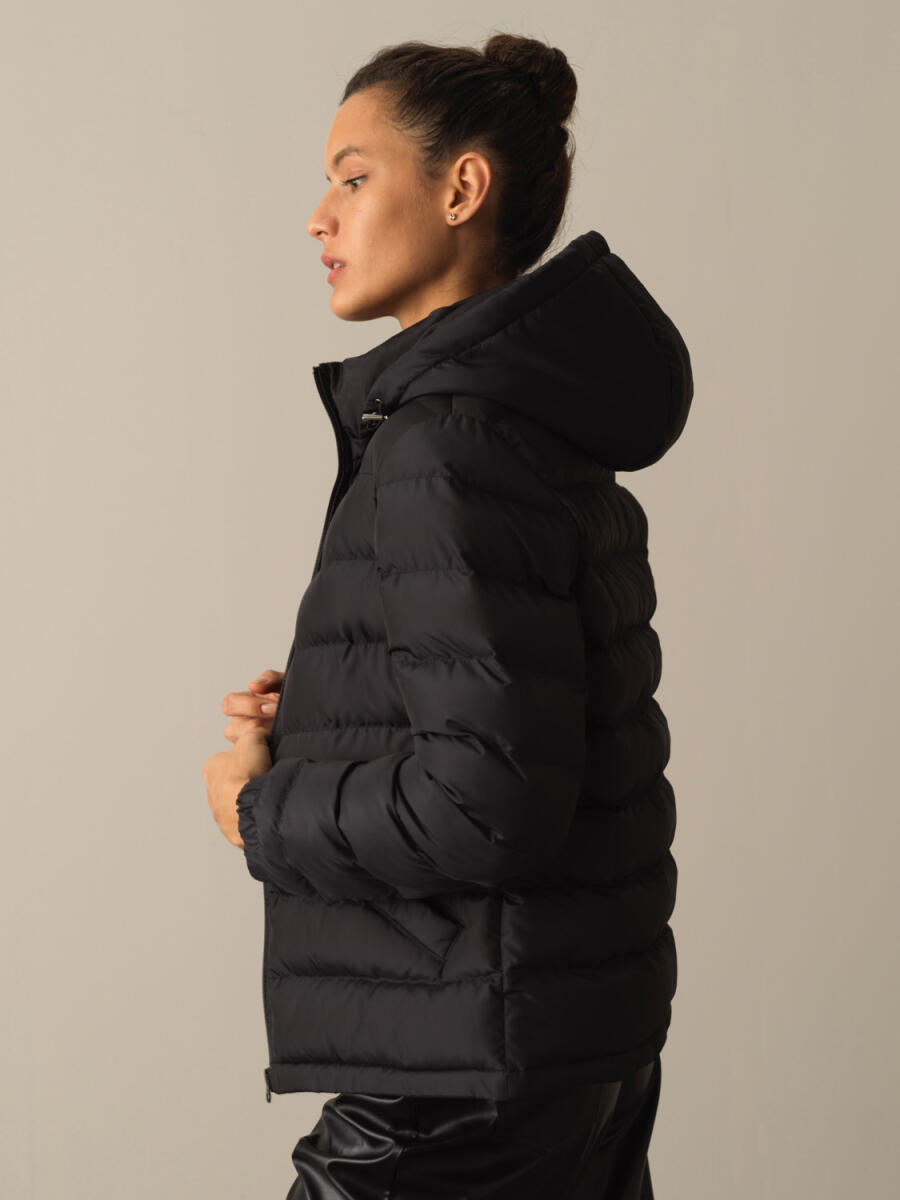 Hooded Regular Fit Puffer Jacket - 1