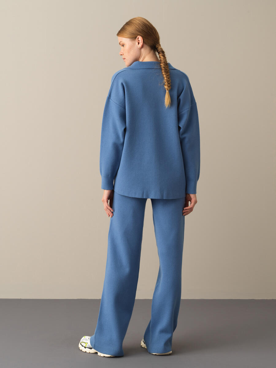Regular Fit Buttoned Knitted Jacket - 4