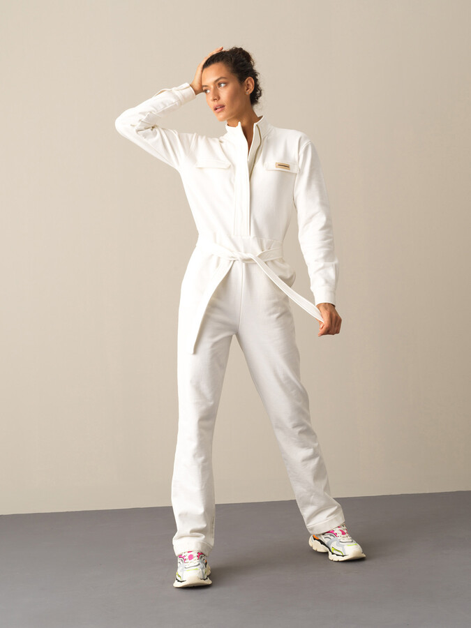 100% Cotton Regular Fit Jumpsuit - Xint