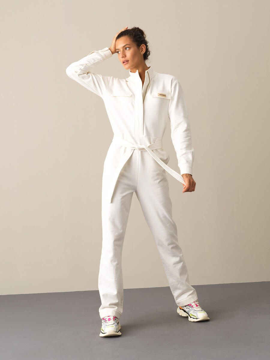 100% Cotton Regular Fit Jumpsuit - 1