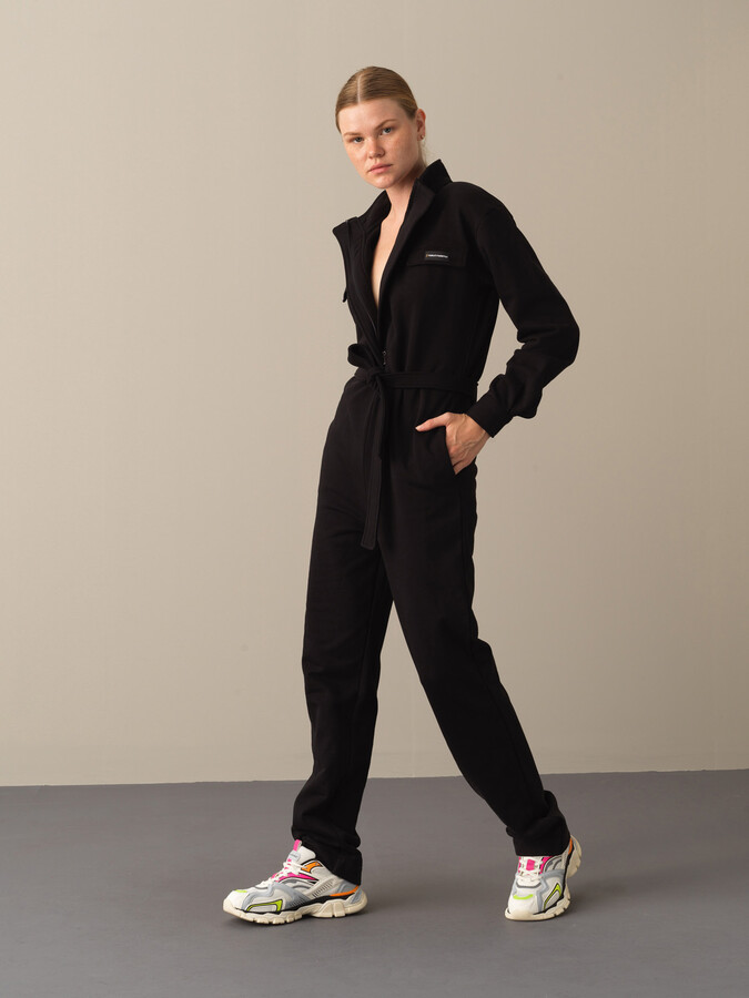 100% Cotton Regular Fit Jumpsuit - Xint