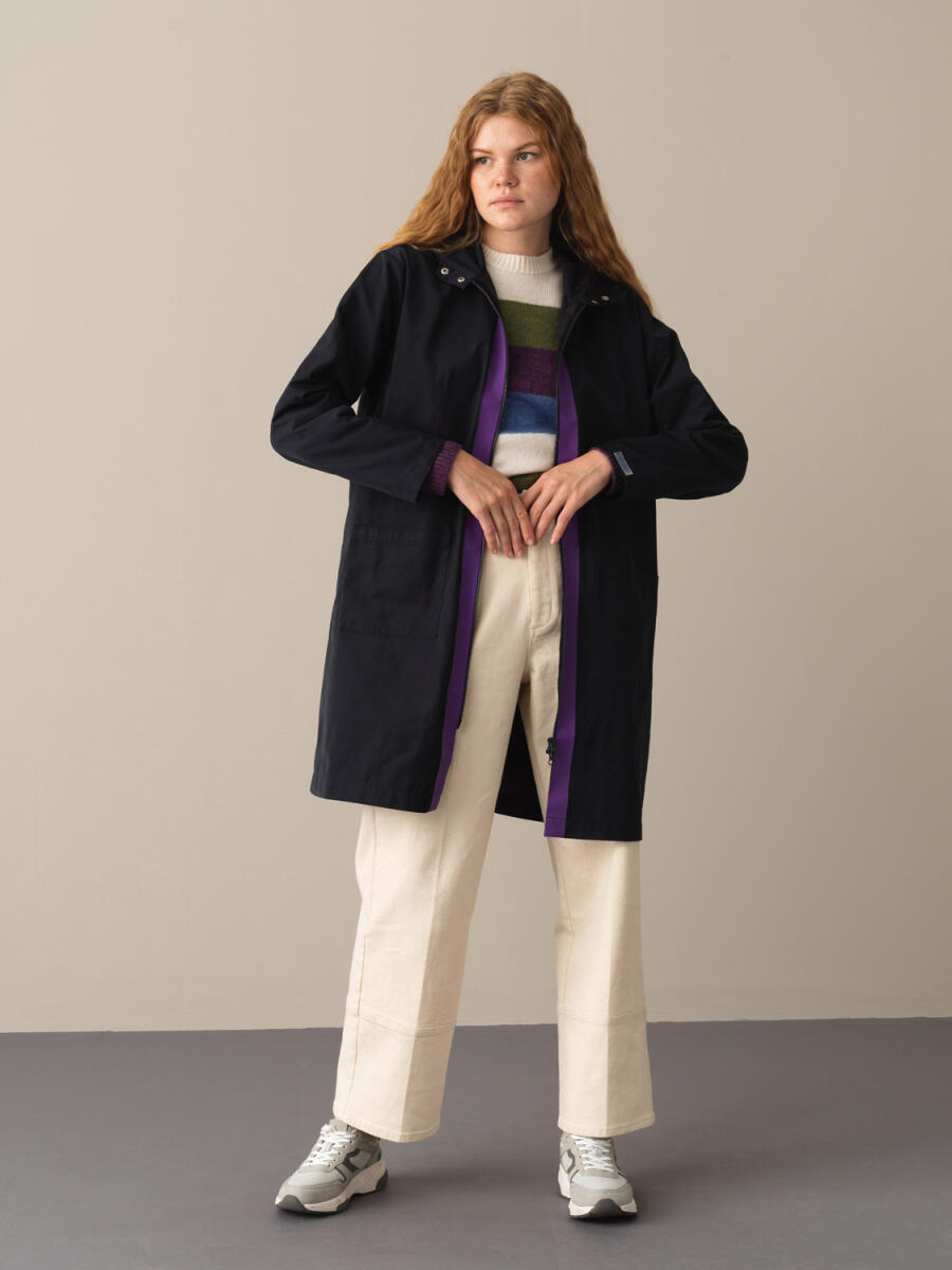 Hooded Oversized Raincoat - 3