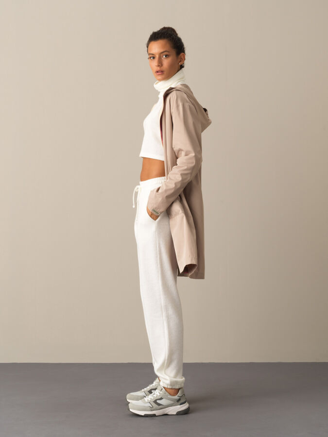 Hooded Oversized Raincoat - Xint