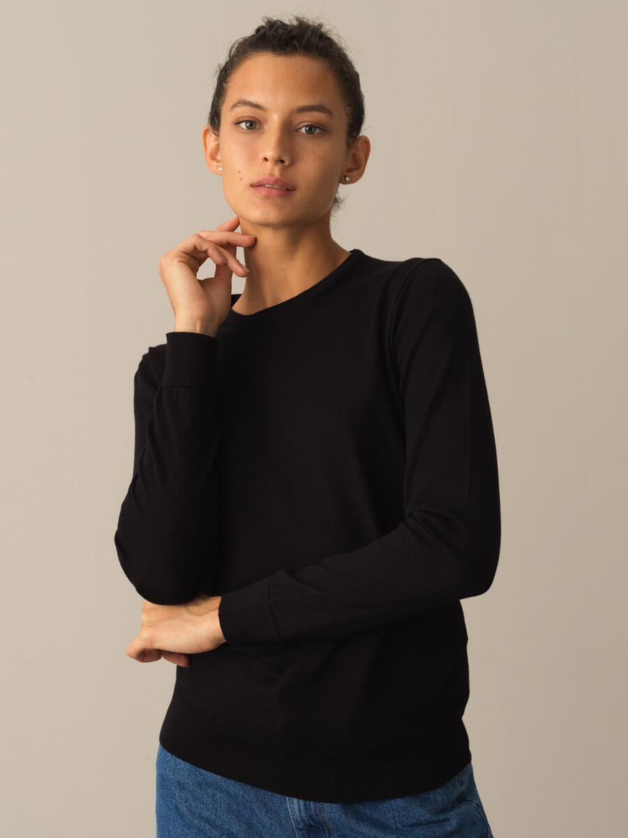 100% Cotton Regular Fit Basic Sweater