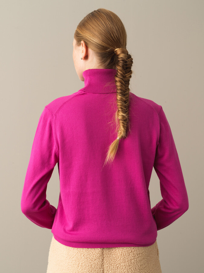 100% Cotton Regular Fit Basic Sweater - Xint