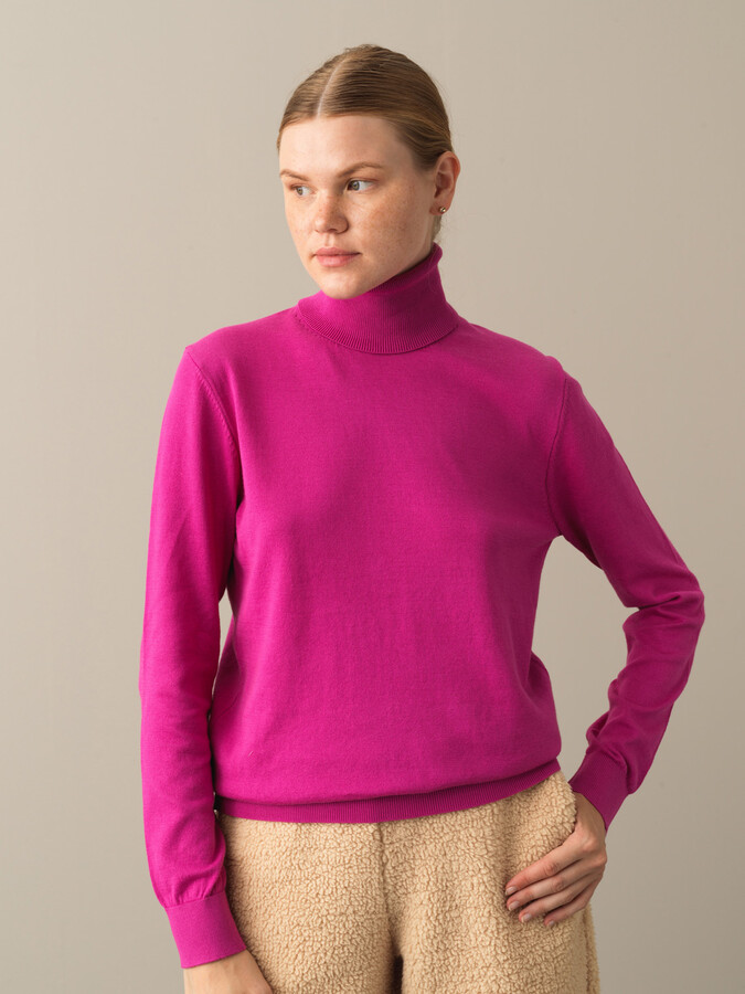 100% Cotton Regular Fit Basic Sweater - Xint