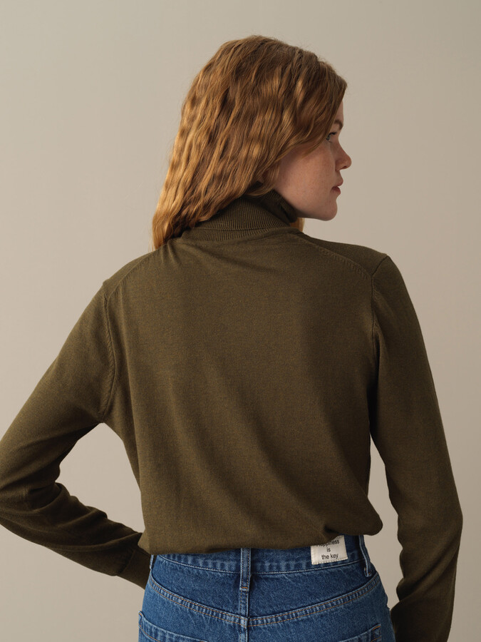 100% Cotton Regular Fit Basic Sweater - Xint