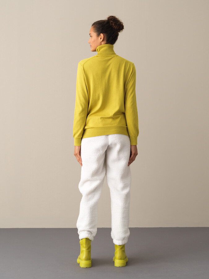 100% Cotton Regular Fit Basic Sweater - Xint