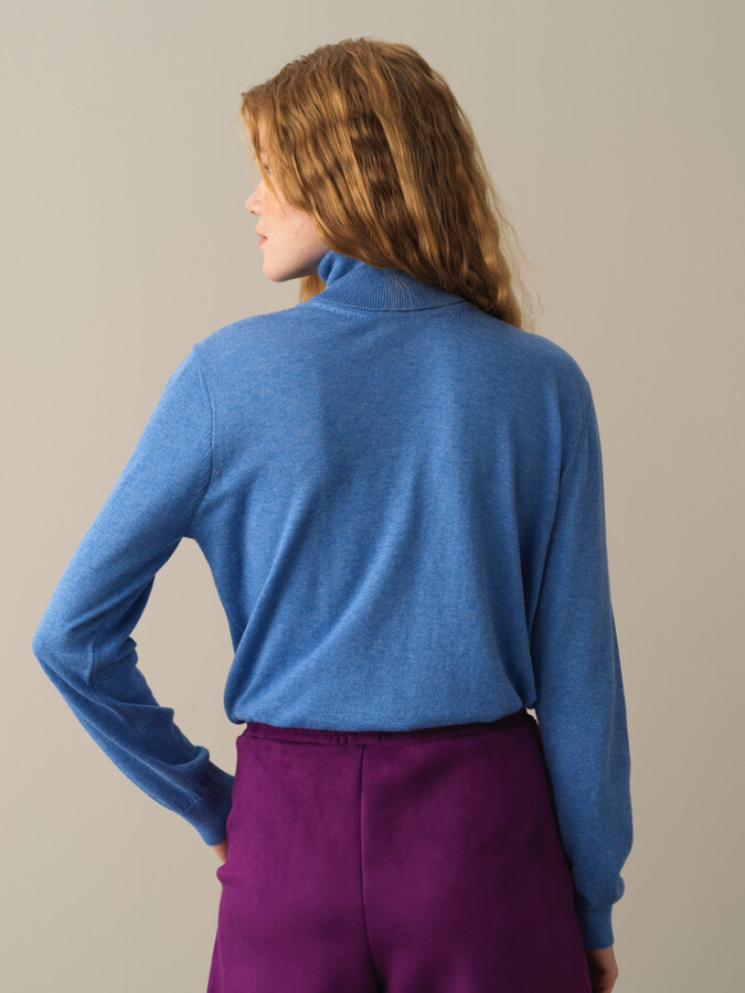 100% Cotton Regular Fit Basic Sweater - Xint