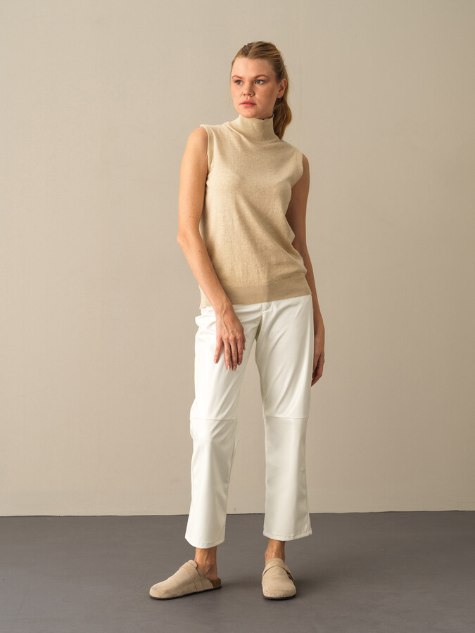 100% Cotton Regular Fit Basic Sweater - Xint