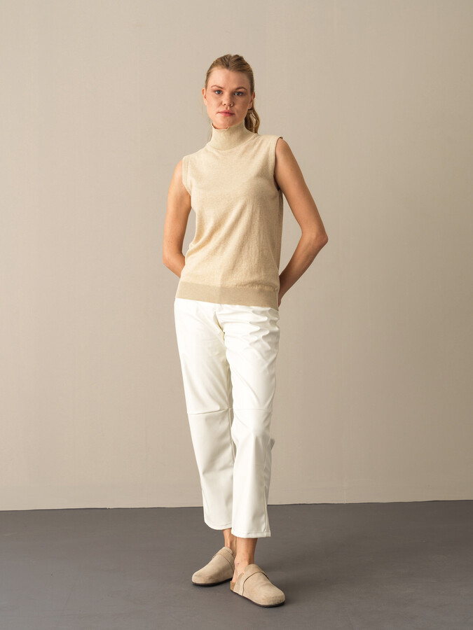 100% Cotton Regular Fit Basic Sweater - Xint