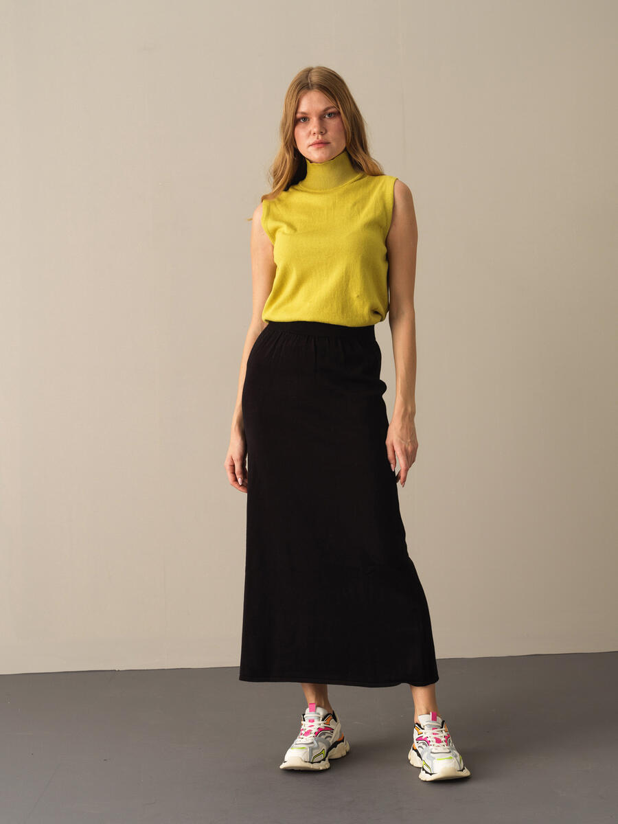 100% Cotton Regular Fit Basic Sweater - 2