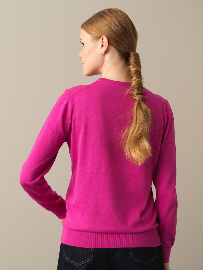 100% Cotton Regular Fit Basic Sweater - Xint