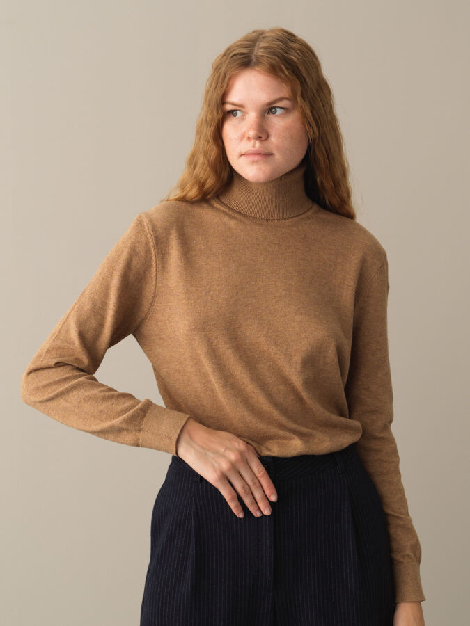100% Cotton Regular Fit Basic Sweater - Xint