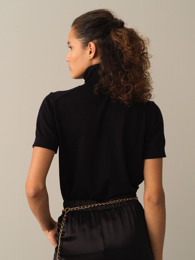 100% Cotton Relaxed Fit Basic Sweater - Xint