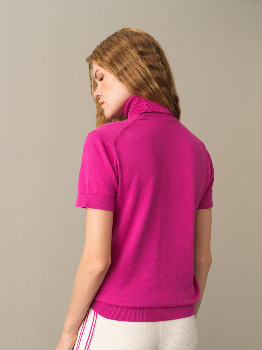 100% Cotton Relaxed Fit Basic Sweater - 3