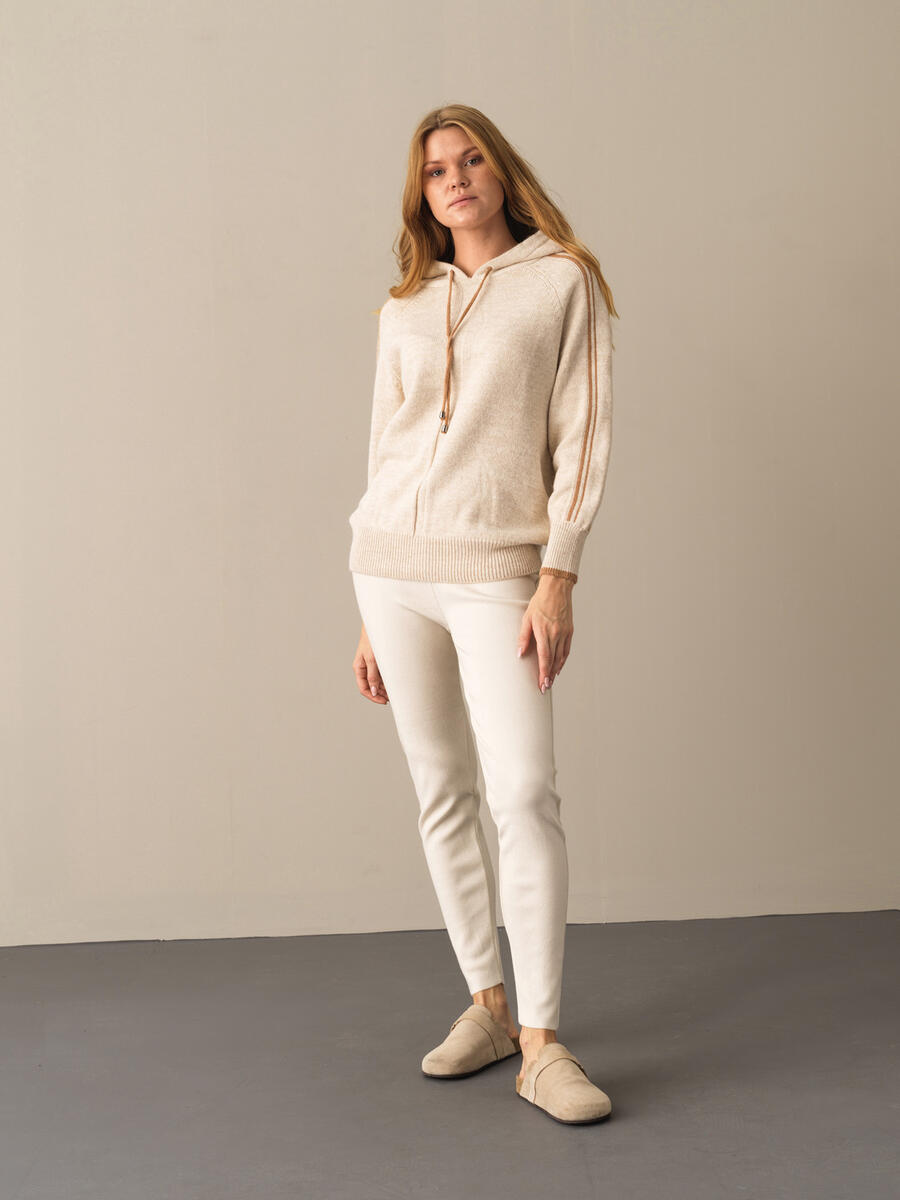 Hooded Oversized Sweater - 2