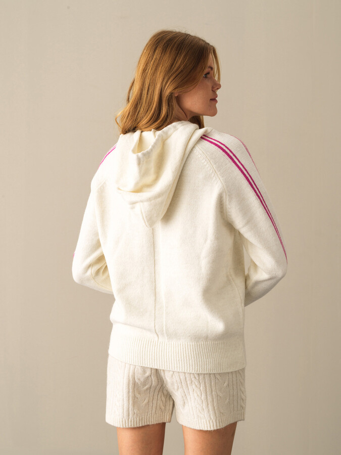 Hooded Oversized Sweater - Xint