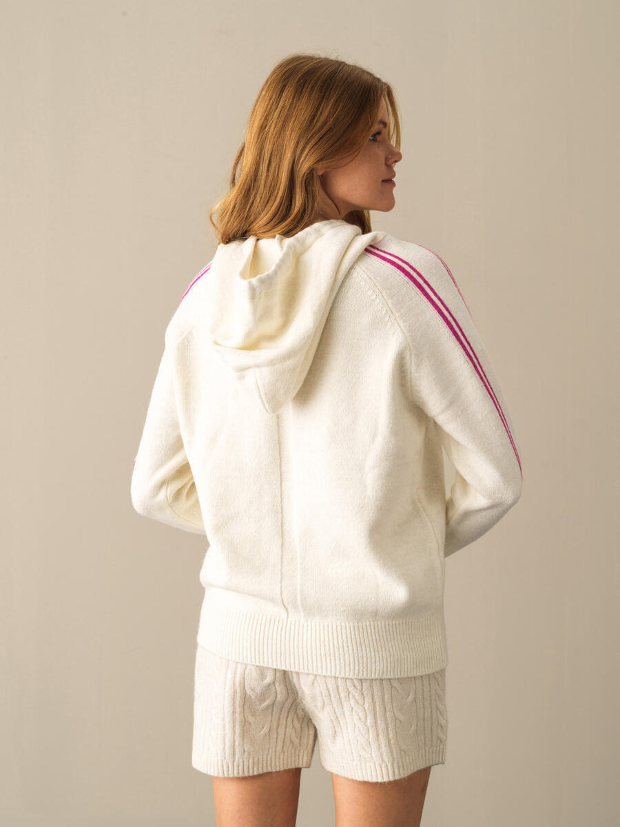 Hooded Oversized Sweater - 6