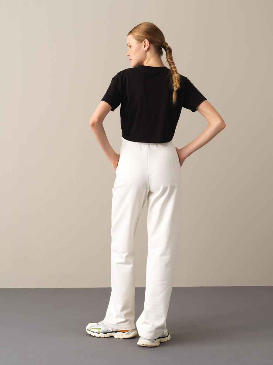 100% Cotton Oversized Sweat Pants - 5