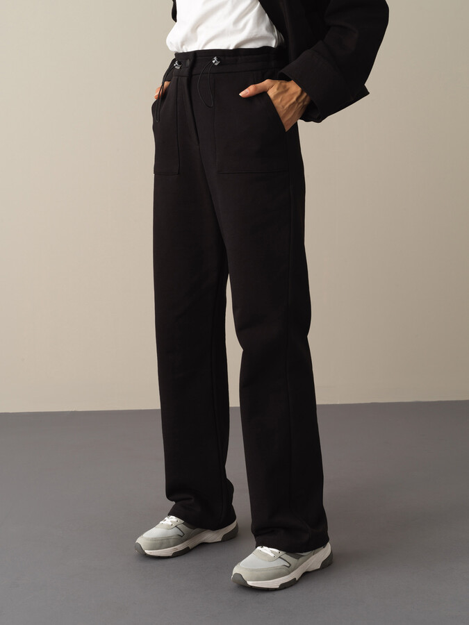 100% Cotton Oversized Sweat Pants - Xint