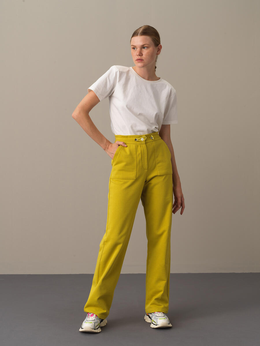 100% Cotton Oversized Sweat Pants - 3